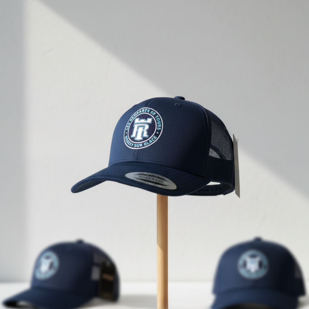 Casquette Snapback Bleu Marine