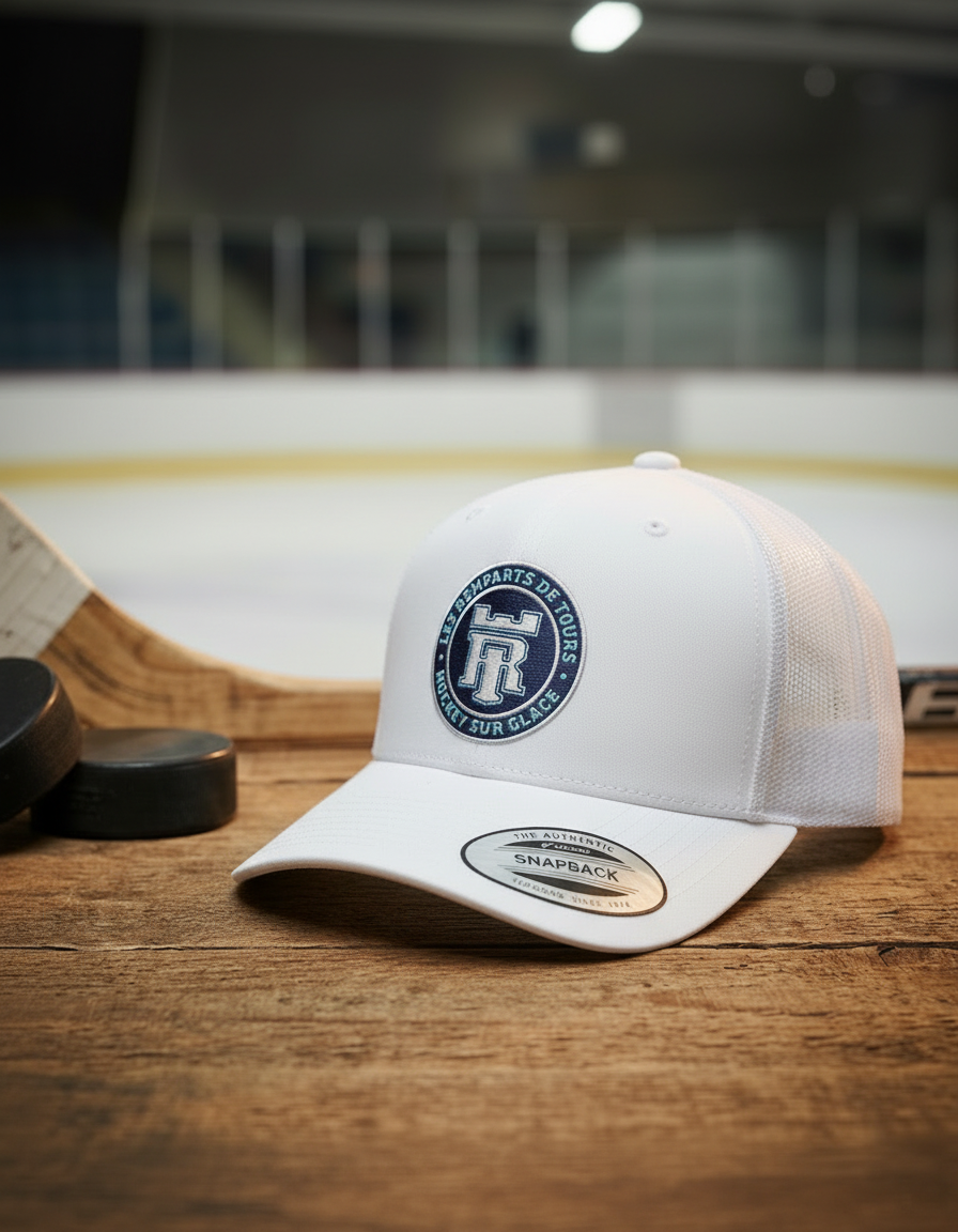 Casquette Snapback blanche